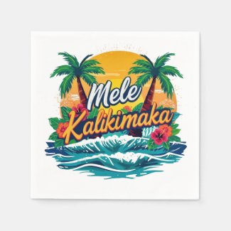 Mele Kalikimaka Tropical Christmas 