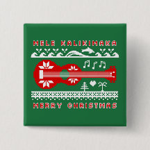 Mele Kalikimaka Ugly Sweater (Red on Green)