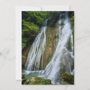 Mele-Maat Waterfall In Jungle Thank You Card