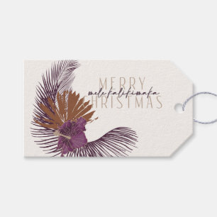 Mele Wreath Plum, Sugar Plum Gift Tags