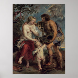 Meleager and Atalante Poster