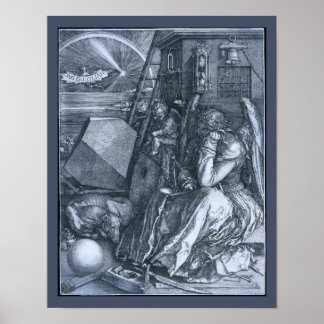  Melencolia I  by Albrect Durer Poster