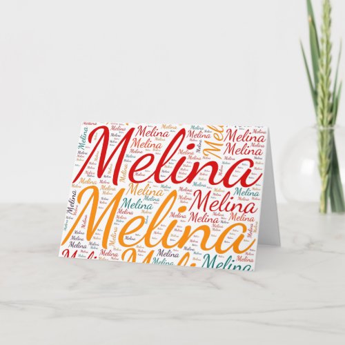 Melina Card