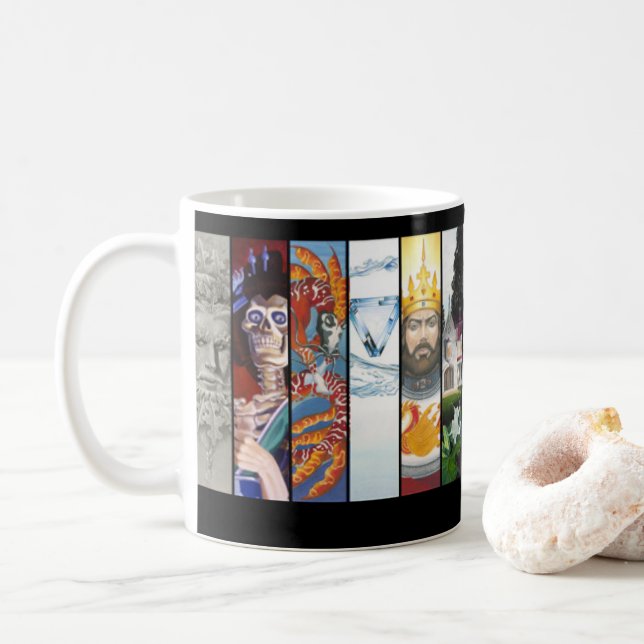 Melissa A Benson Art Coffee Mug (With Donut)