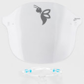Melissa Face Shield (Front w/Glasses)
