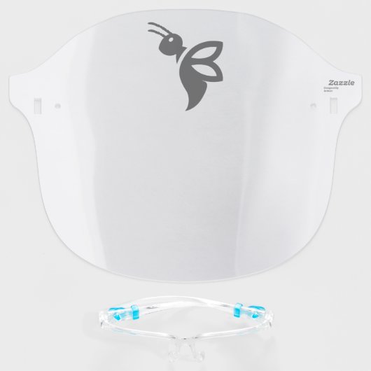 Melissa Face Shield (Front w/Glasses)