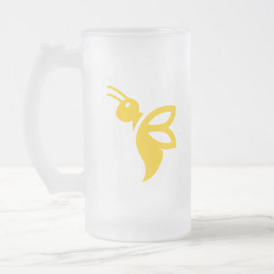 Melissa Frosted Glass Beer Mug