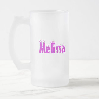 Melissa-Name Style-Frosted Mug