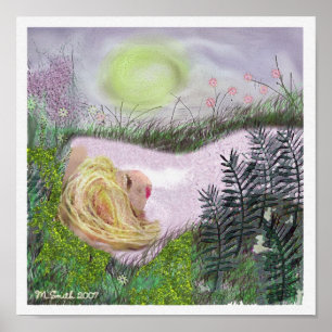 MELISSA SLEEPS POSTER