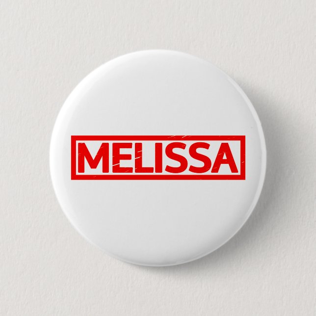 Melissa Stamp Button (Front)