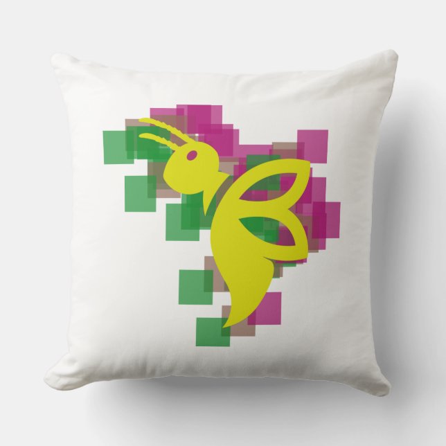 Melissa  throw pillow (Front)