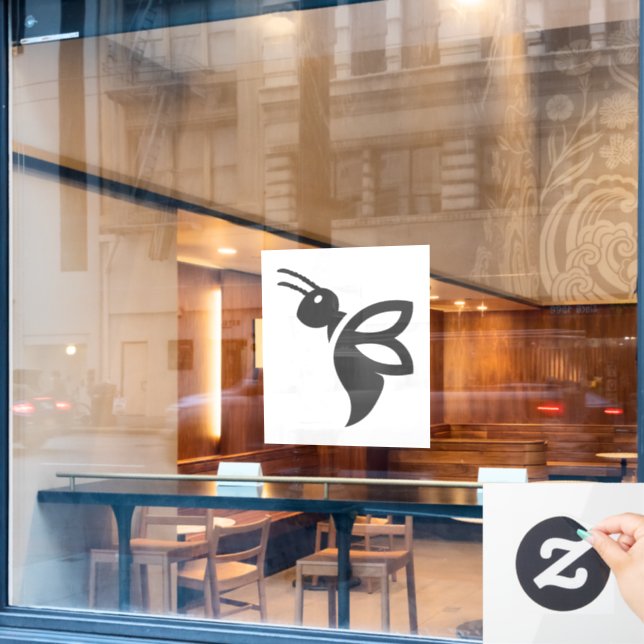 Melissa Window Cling (Cafe Window)