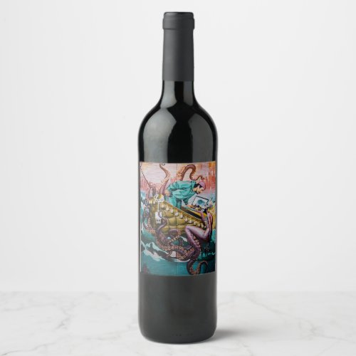 Melissa  wine label