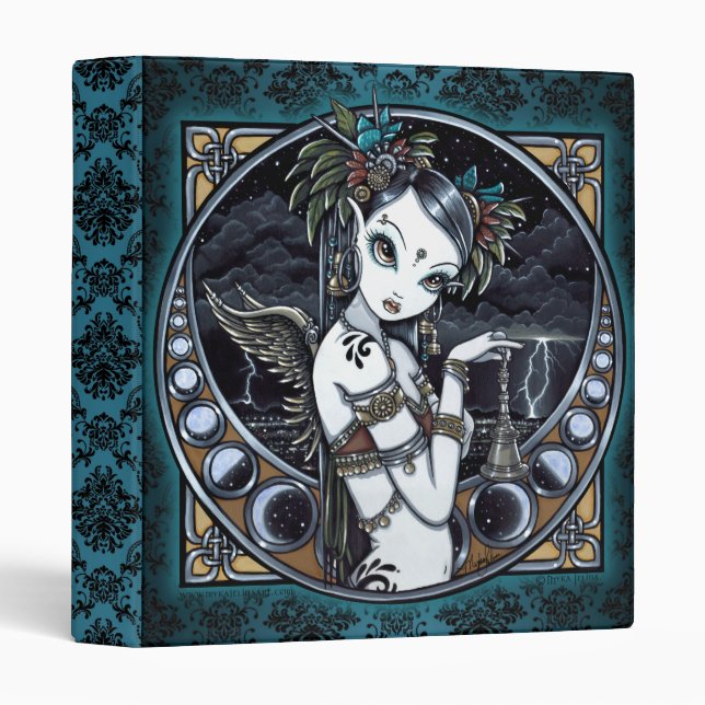 "Melita" Gothic Tribal Fusion Dancer Angel Binder (Front/Spine)