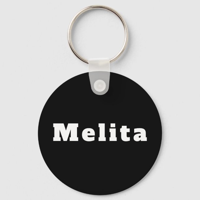 Melita Keychain (Front)