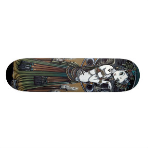 "Melita" Tribal Fusion Dancer Angel Skateboard