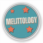 Melittology Sticker<br><div class="desc">A Gift for All Melittology Lovers,  Including Students and Teachers.</div>