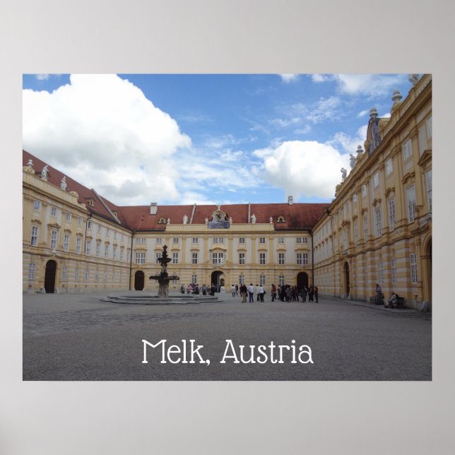 Melk Abbey Austria Poster (Front)