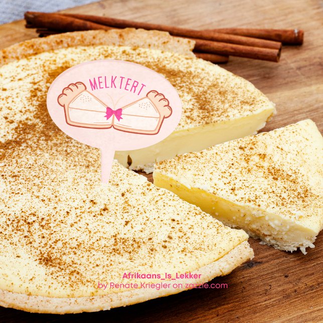 MELKTERT Afrikaanse Boeremeisie Cake Topper (Creator Uploaded)