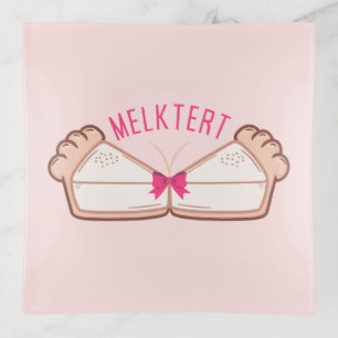 MELKTERT Afrikaanse Boeremeisie Trinket Tray