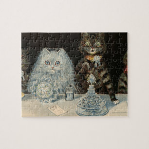 Mellin's Food Biscuits by Louis Wain Jigsaw Puzzle