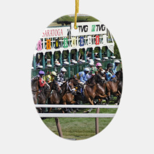 Mellon Turf Ceramic Ornament