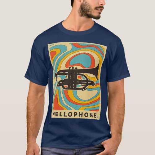 Mellophone Music Retro Vintage 1  T_Shirt