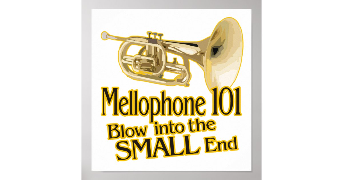 Mellophone Poster Zazzle