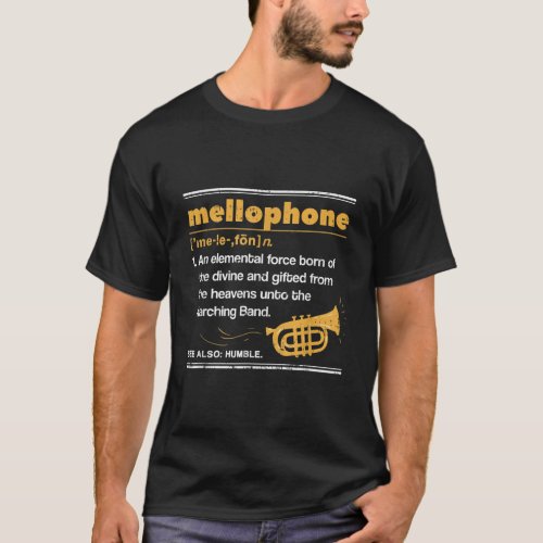 Mellophone Tshirt I Definition Shirt French Horn