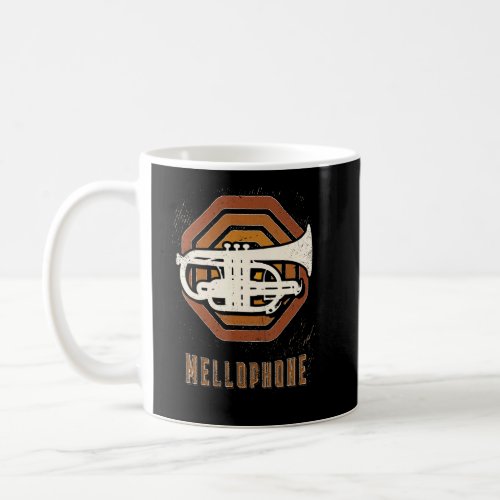 Mellophone Vintage Retro Classic Music Love  Coffee Mug