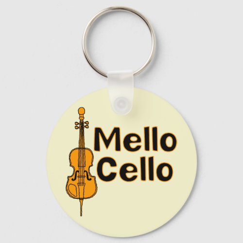 Mellow Cello Keychain