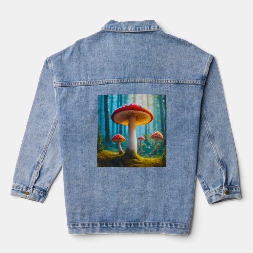 Mellow Mushroom Denim Jacket