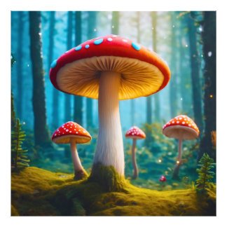 Mellow Mushroom Photo Enlargement