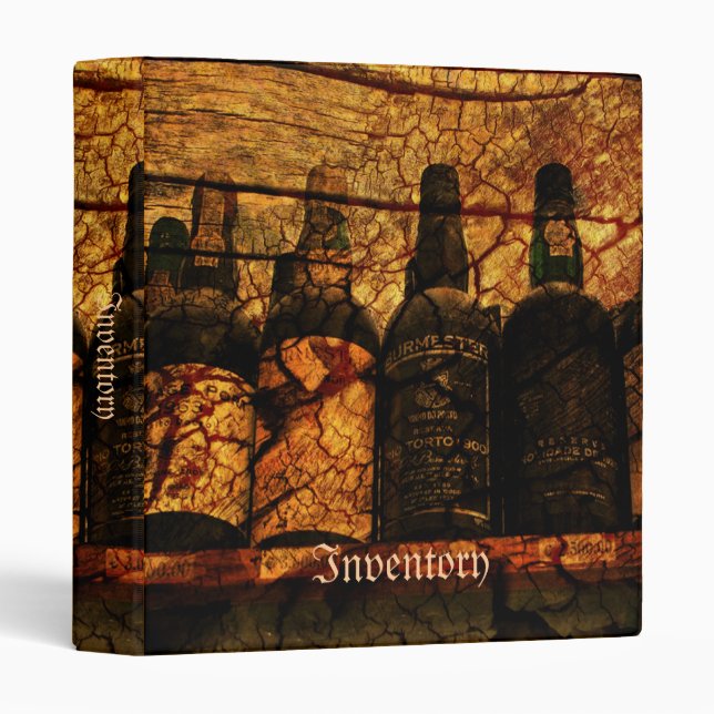 Mellow Oak 3 Ring Binder (Front/Spine)