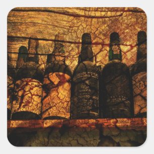 Mellow Oak Square Sticker