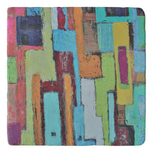 Mellow Out Marble Trivet