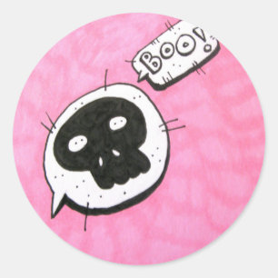 Mellow skull stickers