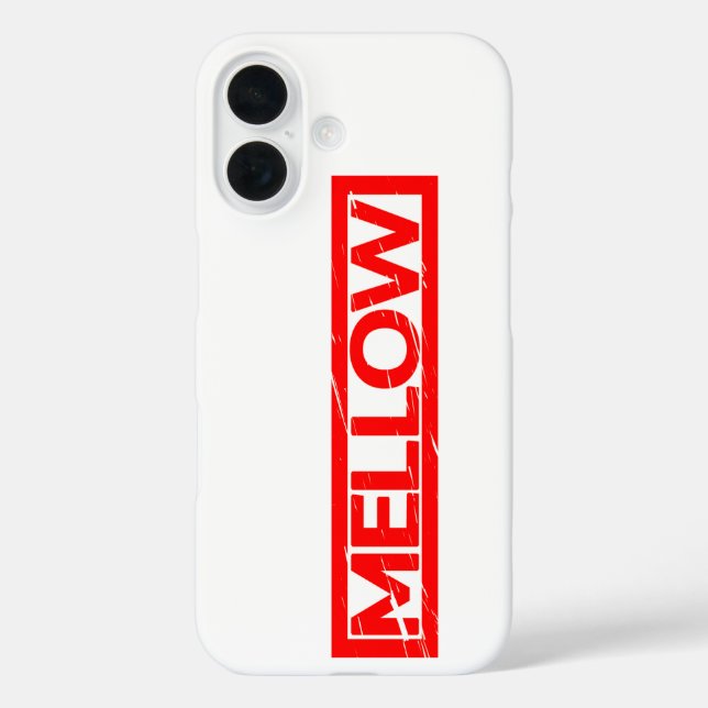 Mellow Stamp Case-Mate iPhone Case (Back)