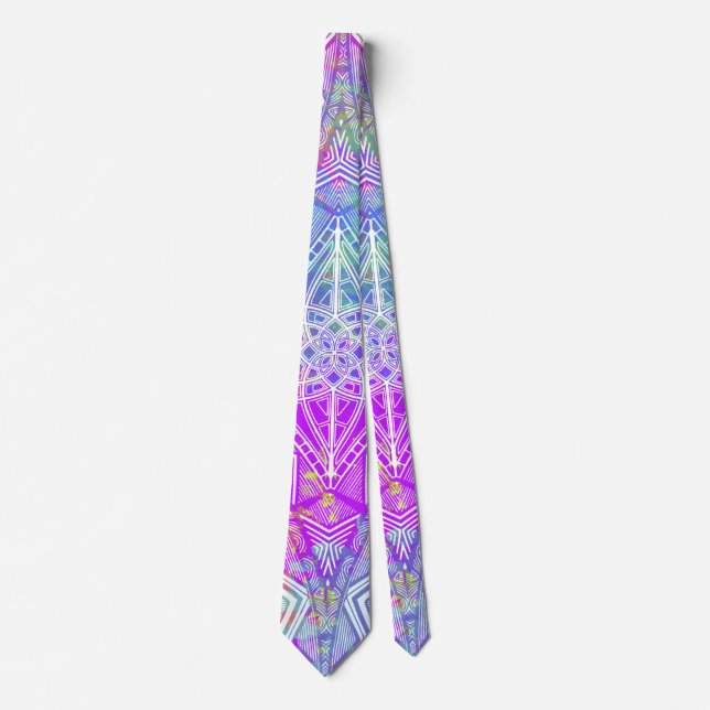 Mellow Watercolor Boho Tie (Front)