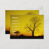 Mellow Yellow | Business Card (Front/Back)