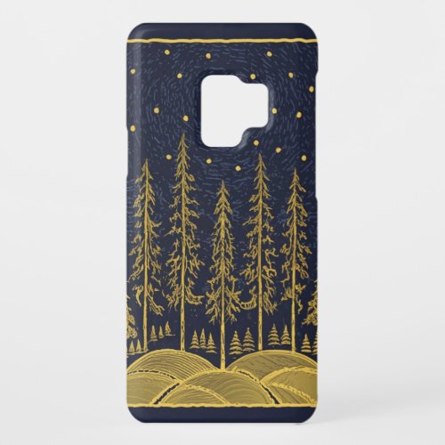 Mellow Yellow Forest iPhone  iPad case