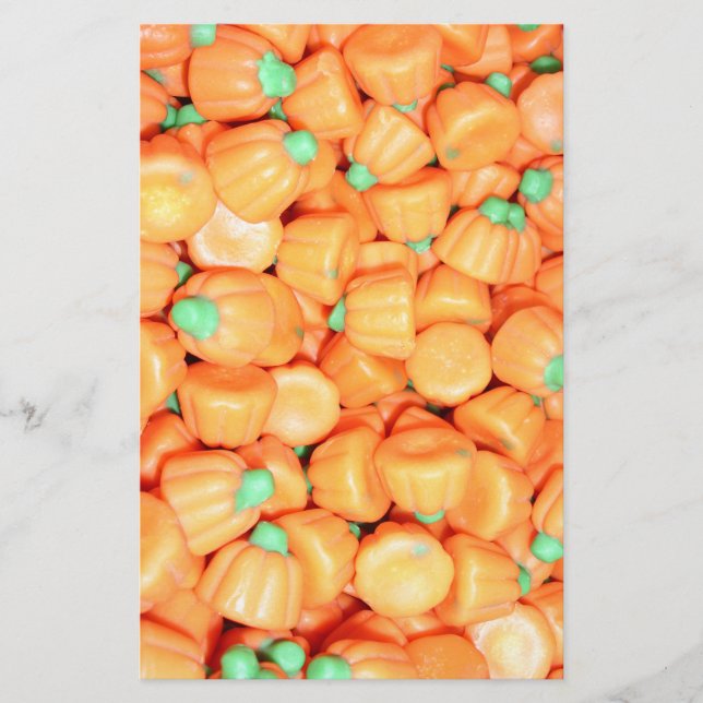 Mellowcreme Pumpkins Candy Stationery (Front)