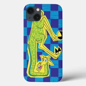 Melman Upside Down Iphone 13 Case by madagascar at Zazzle