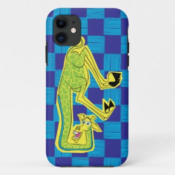 Melman Upside Down Iphone 11 Case by madagascar at Zazzle