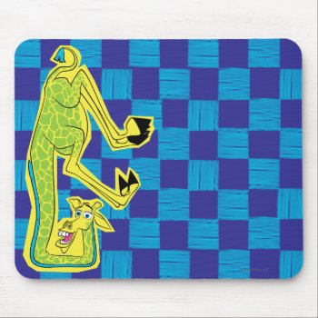 Melman Upside Down Mouse Pad by madagascar at Zazzle