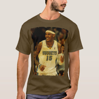 melo Anthony Vintage Design Of Basketball 5 T-Shirt