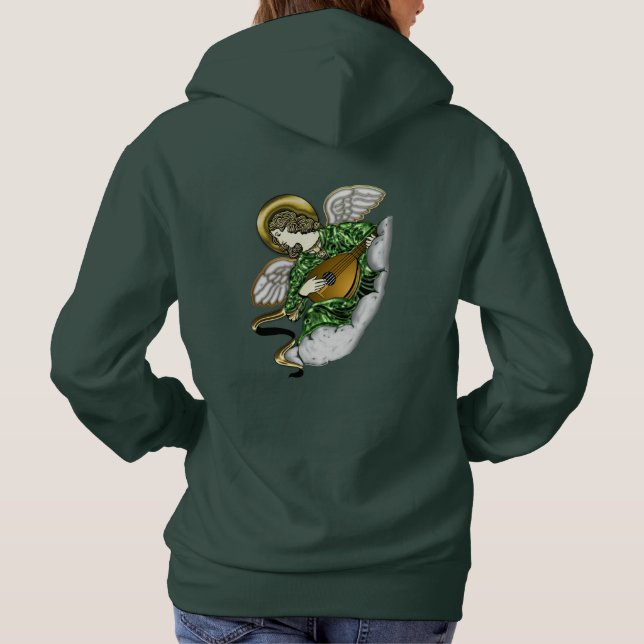 Melodic Angel of Harmony Hoodie (Back)
