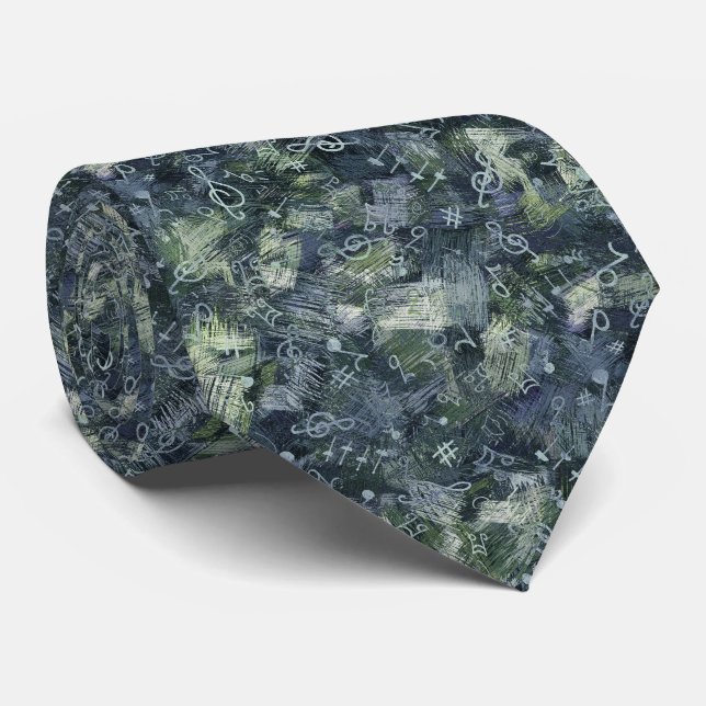 Melodic Harmony Neck Tie (Rolled)