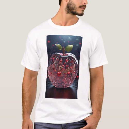 Melodic Love Bloom Crystal Apple Tshirt