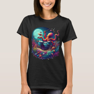 Melodic Octopus: Drumming in the Depths T-Shirt